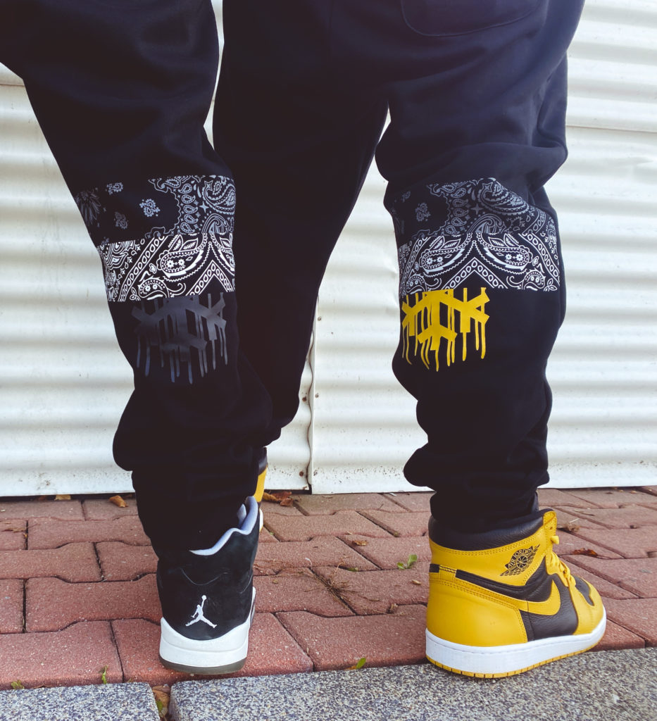 Snowgoons - Bandana Split Sweatpants - Goonsgear.com