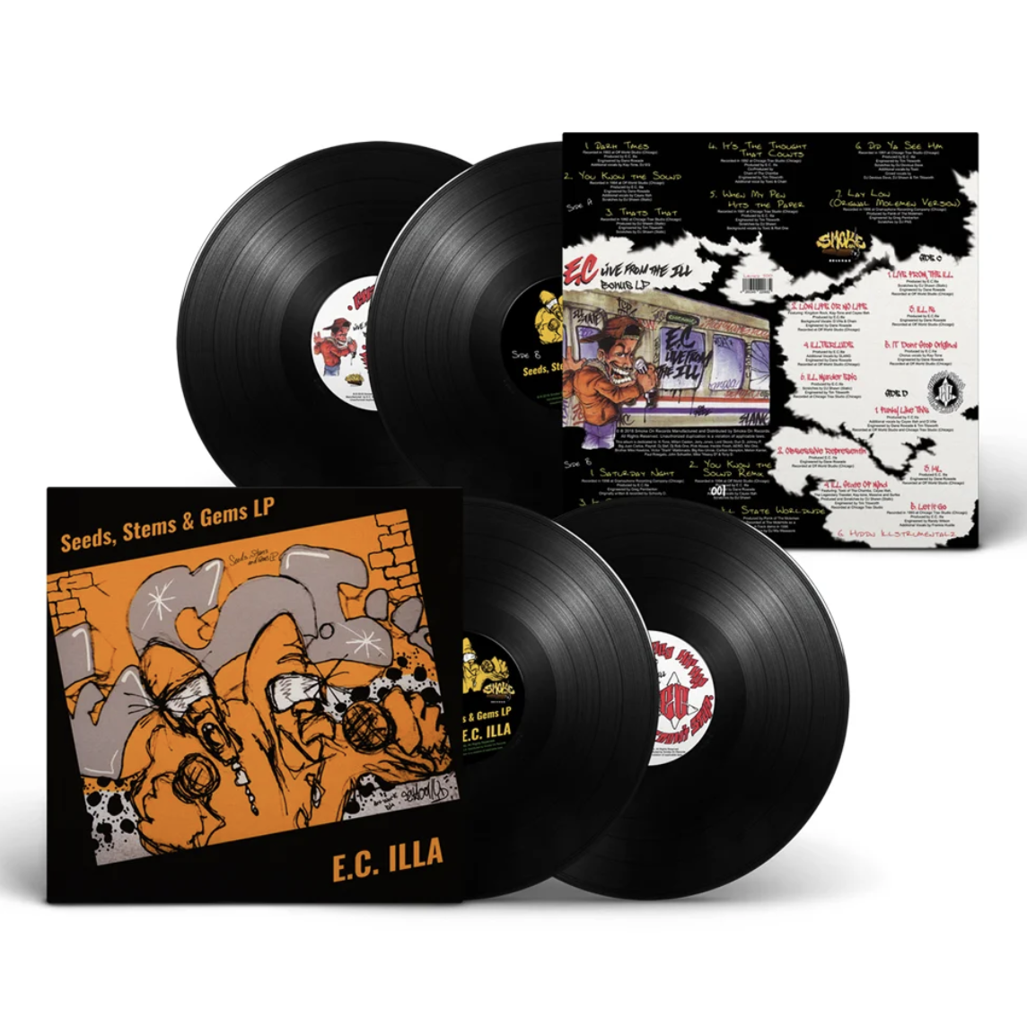 E.C. Illa - Seeds, Stems & Gems LP + Bonus Lp Live From The Ill