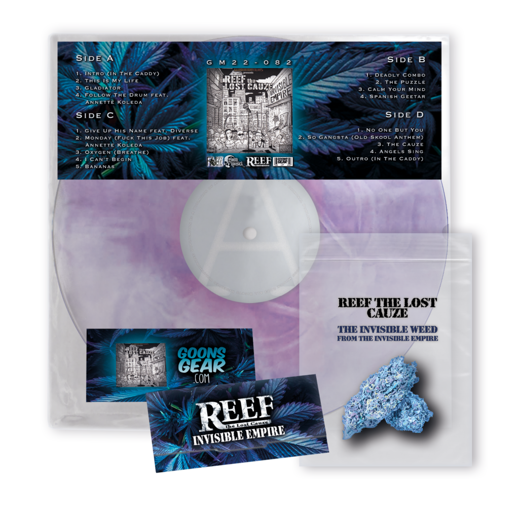 Reef The Lost Cauze - Invisible Empire Vinyl - Goonsgear.com