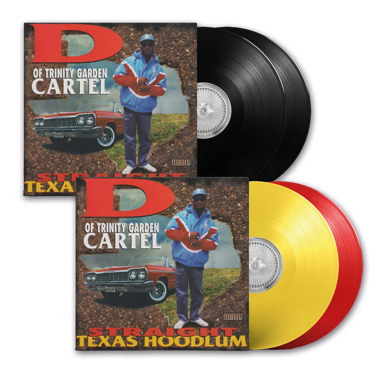 D of Trinity Garden Cartel - Straight Texas Hoodlum Vinyl