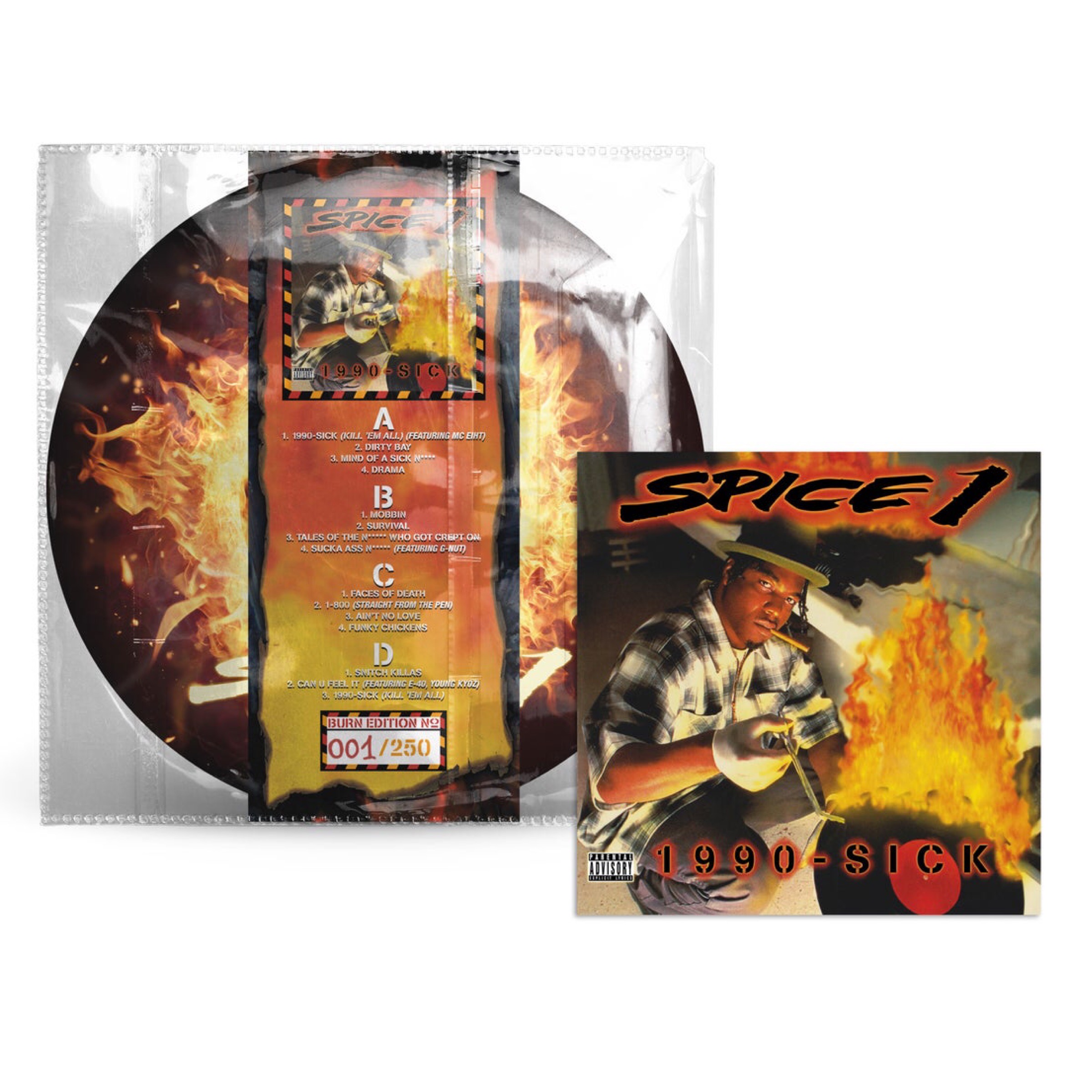 Spice 1 - 1990-SICK Picture Disc Vinyl - Goonsgear.com