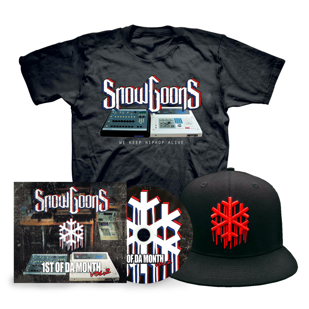 Snowgoons - 1st Of Da Month Shirt, Hat & CD Bundle - Goonsgear.com