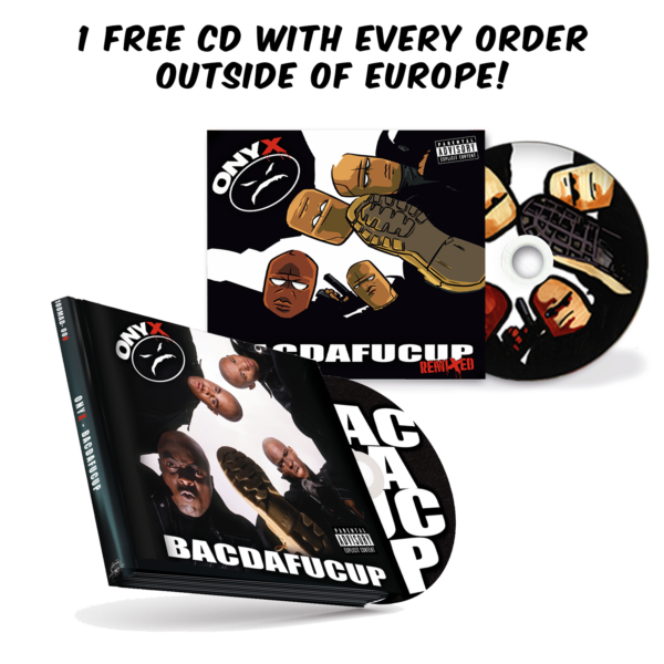 Onyx - BacDaFucUp Anniversary Hoodie & CD Book 